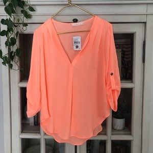 NWT Neon Blouse